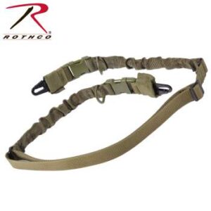 PORTAFUSIL DE DOS PUNTOS MARCA ROTHCO COLOR VERDE OLIVO