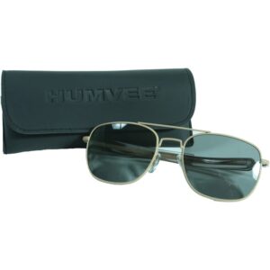 LENTES DE SOL MARCA HUMVEE ESTILO BAYONETTE, POLARIZADOS CON PROTECCION  UV, ELABORADOS EN COBRE DE ALTO