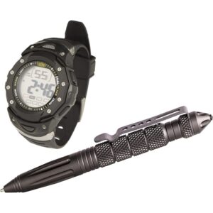 COMBO UZI No. 2 - TACTICO INCLUYE: RELOJ DIGITALRESISTENTE AL AGUA Y PLUMA DE ALUMINIO PARA AVIONES
