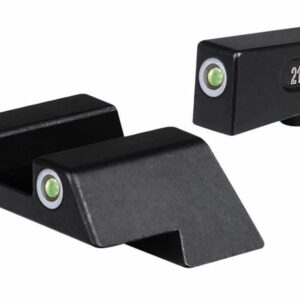 MIRAS ANALOGAS DELANTERA Y TRASERA  DE TRITIUM PARA MODELOS GLOCK MARCA SNAKE EYES