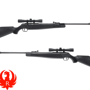RIFLE DE VIENTO MARCA RUGER MODELO AIR MAGNUM NEGRO CALIBRE 5.5
