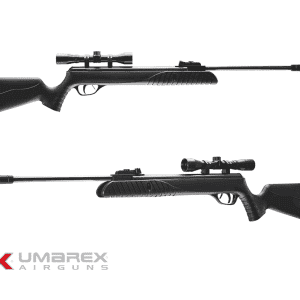 RIFLE DE VIENTO MARCA UMAREX MODELO SYRIX NEGRO CALIBRE 4.5 NITROPISTON