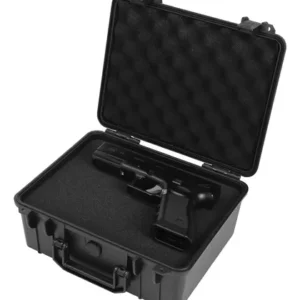 CAJA PARA PISTOLA COLOR NEGRO
