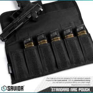 Bolsa para tolvas de pistola con correa - 6 cargadores -savior